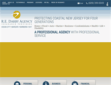 Tablet Screenshot of darbyinsurance.com